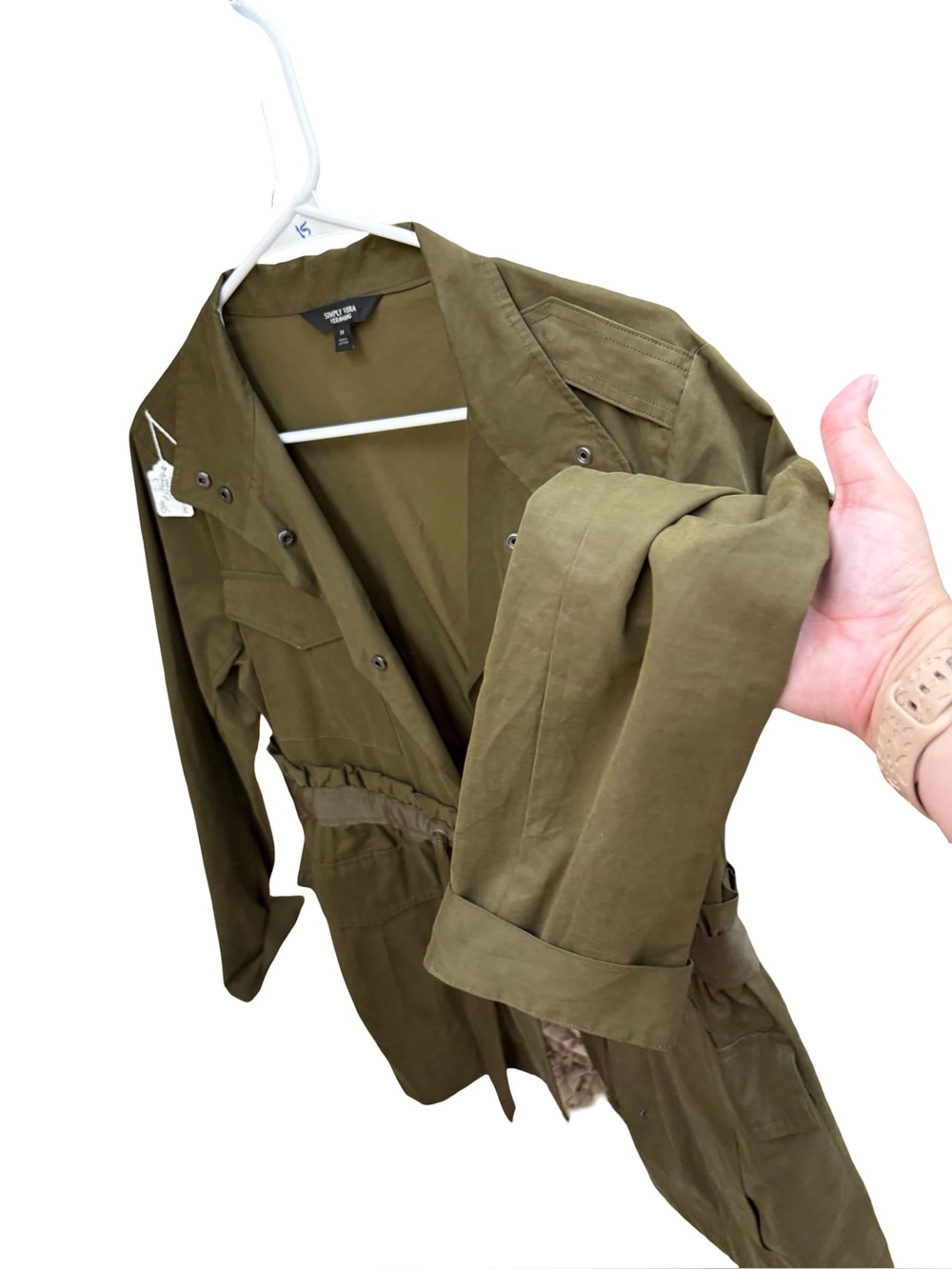 Simply Vera VeraWang utility jacket